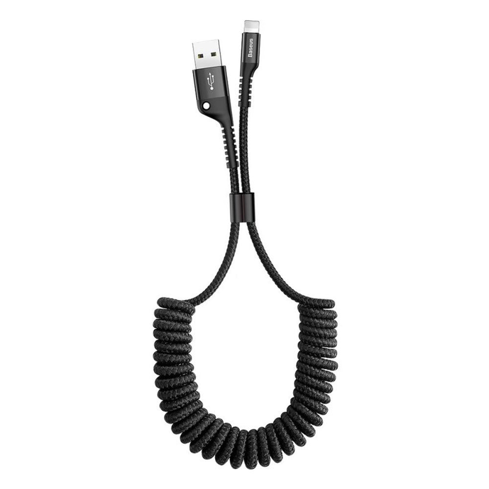 Baseus - Data Cable Fish-Eye (CALSR-01) - USB to Lightning, 1m, 2A - Black