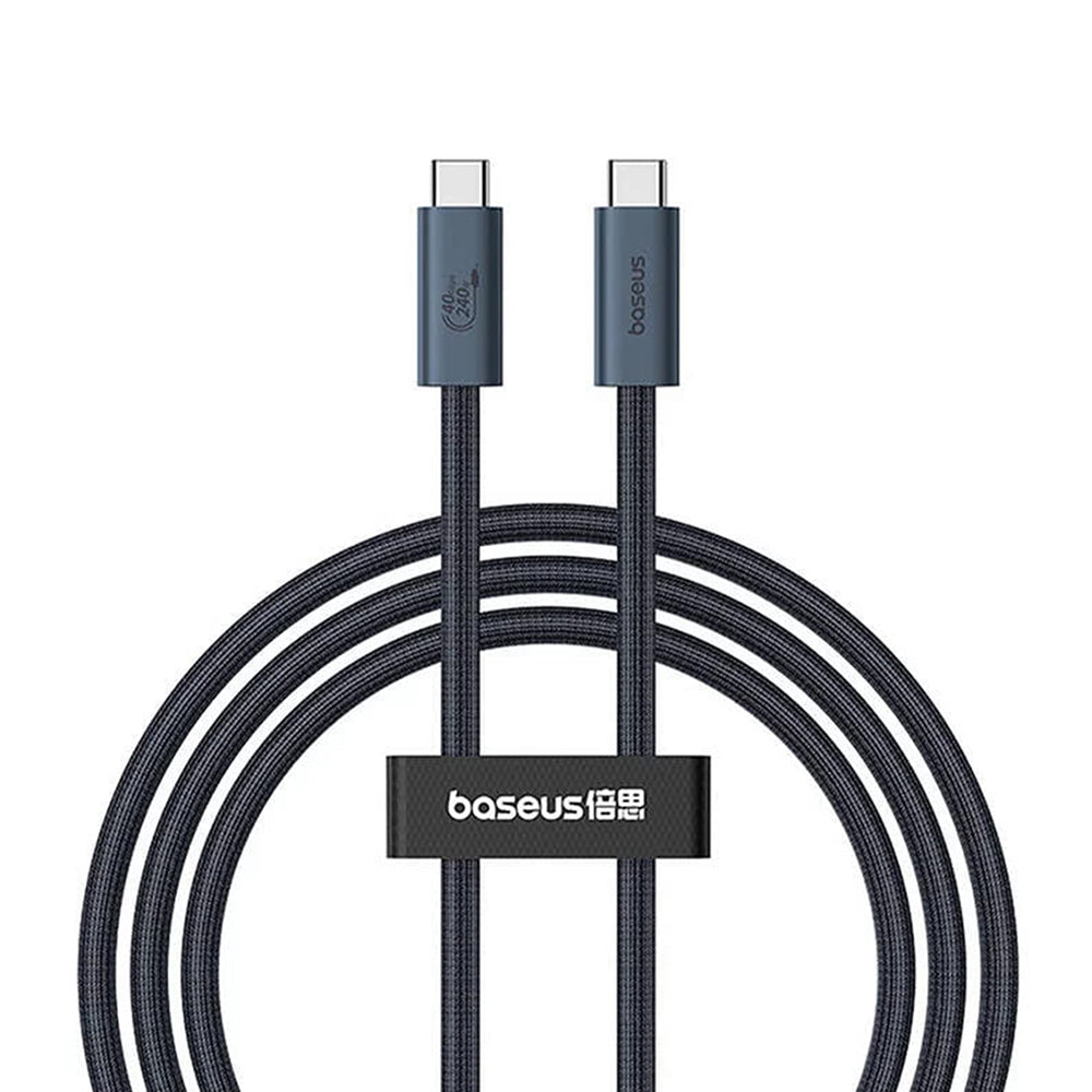 Baseus - Data Cable Flash Series 2 (P10311803111-00) - Fast Charge, USB-C, 240W, 1m - Black