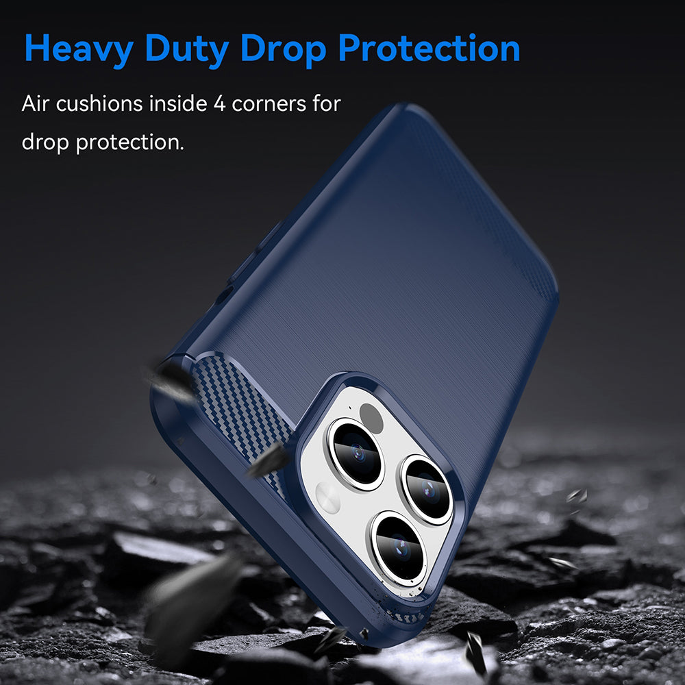 Techsuit - Carbon Silicone - iPhone 16e - Black