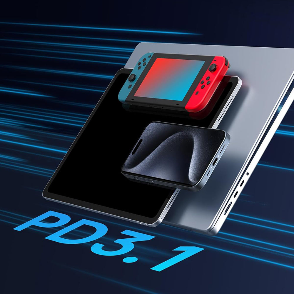 Baseus - Data Cable Flash Series 2 (P10311803111-00) - Fast Charge, USB-C, 240W, 1m - Black