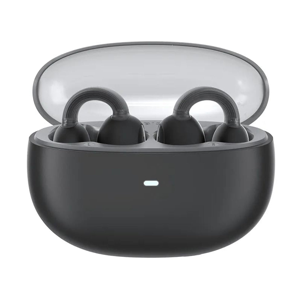 Baseus - Wireless Earbuds AirGo 1  Ring (A00069201113-00) - Bluetooth 5.3, TWS, Open-Ear Clip Design - Cluster Black