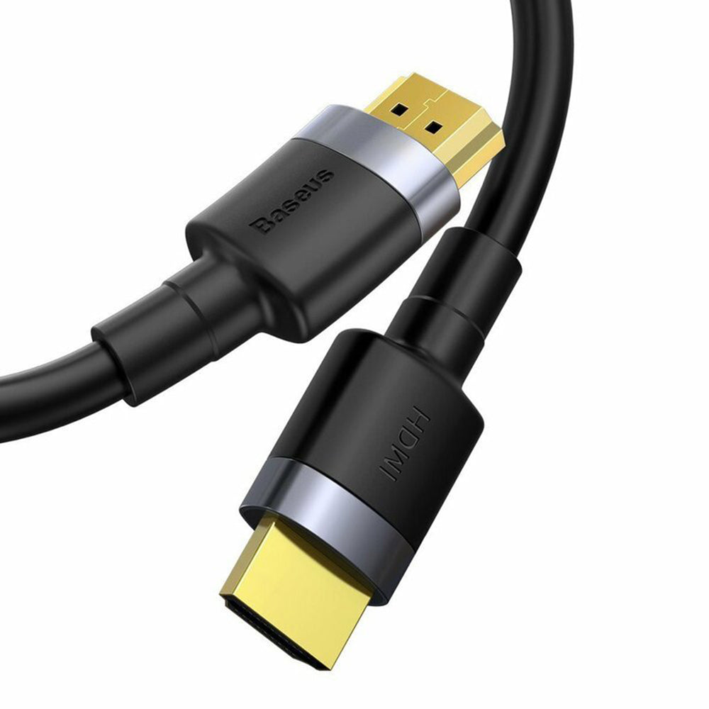 Baseus - Video Cable Cafule (CADKLF-H01) -  HDMI to HDMI, 4K, 60Hz, 18Gbps, 5m - Black