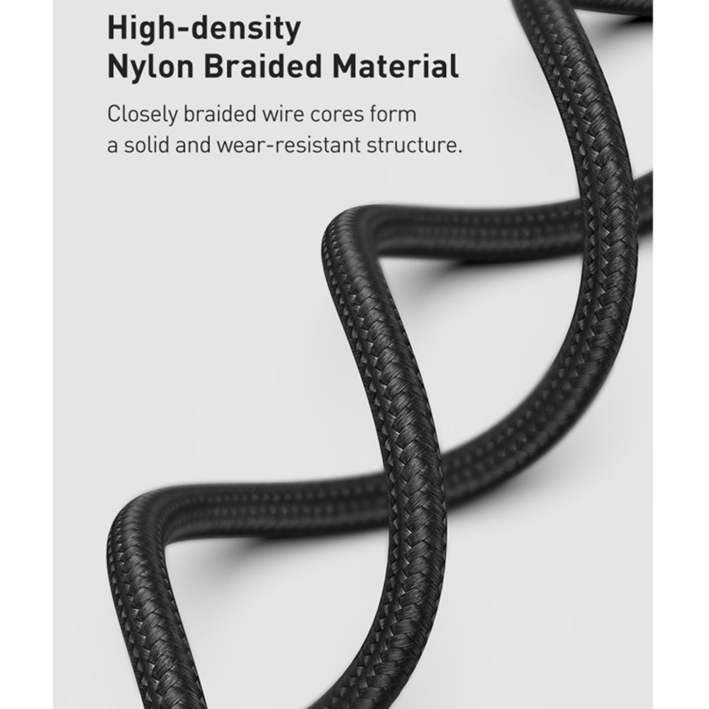 Baseus - Data Cable Cafule Series Metal (CATLJK-B05) - Type-C to Lightning, 20W, 2m - Purple