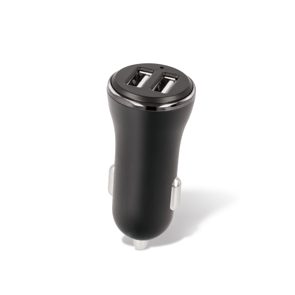 Forever Φορτιστής Αυτοκινήτου 2xUSB 2.4A Μαύρος CC-03 GSM034097
