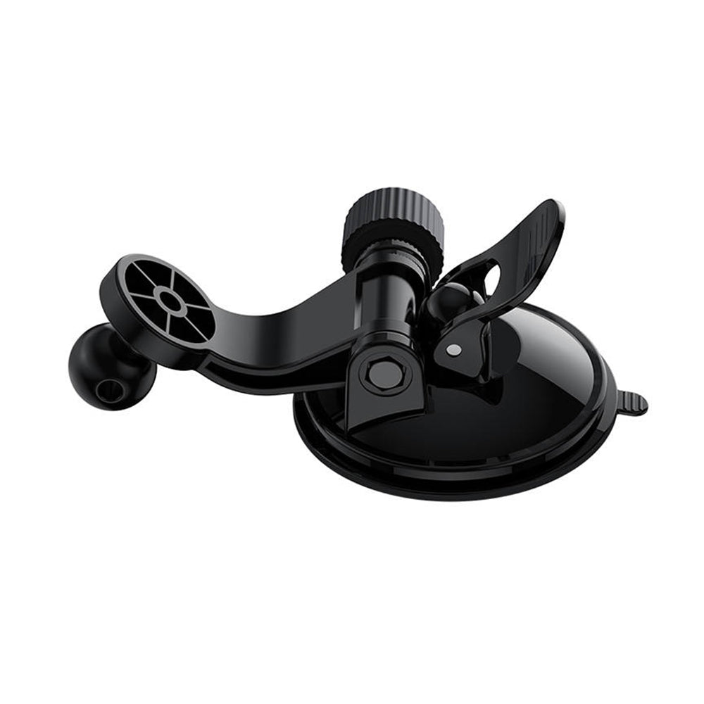 Baseus - Car Holder UltraControl Lite Series (C40351700111-00) - Suction Cup Mounting Base, for 7.2inch Max - Cluster Black