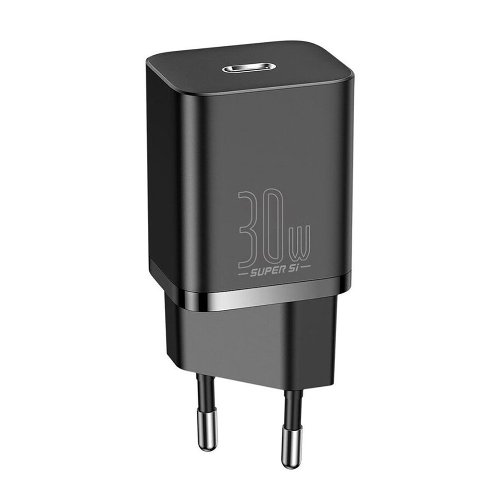 Baseus - Wall Charger Super Si (CCSUP-J01) - Type-C, Fast Charge, 30W - Black
