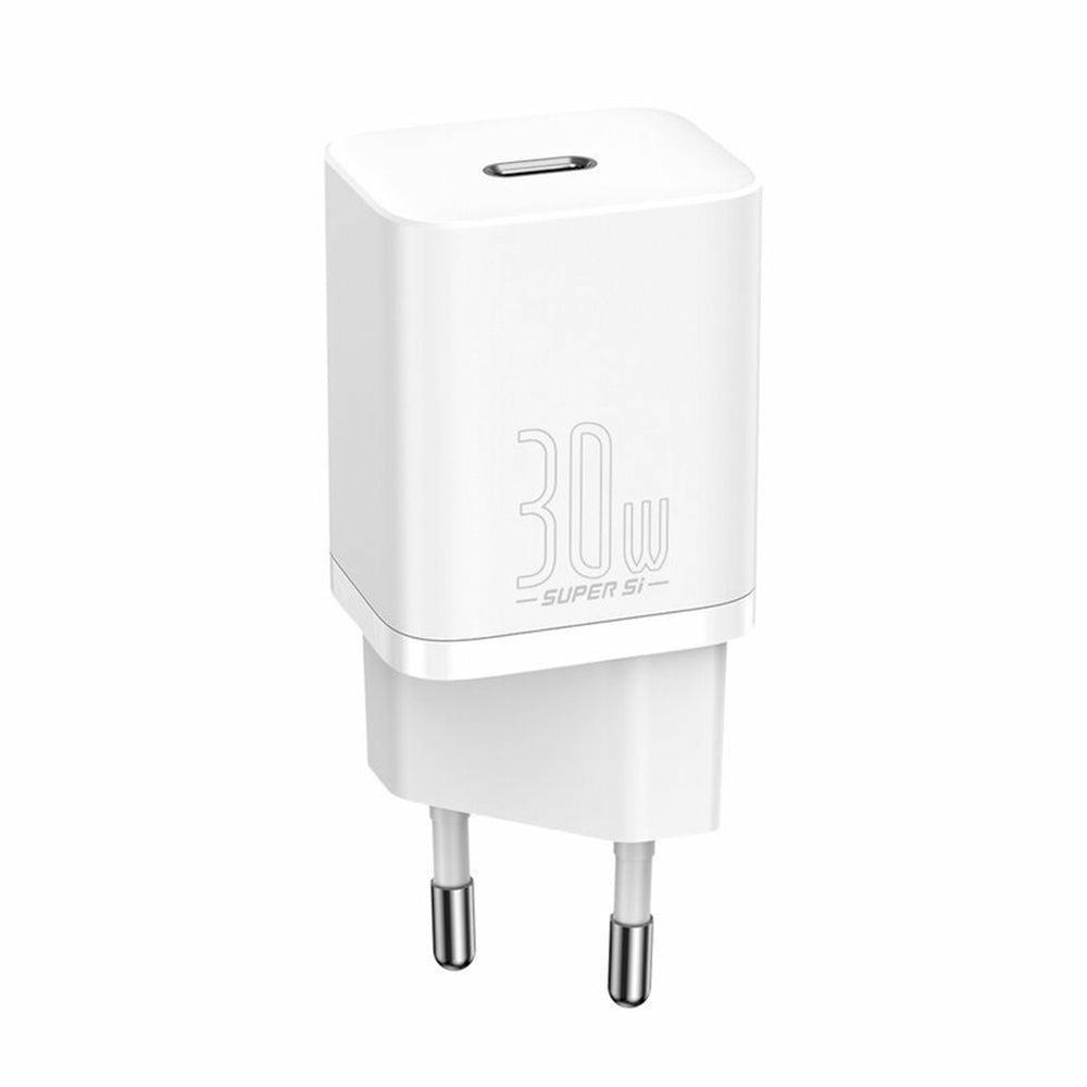 Baseus - Wall Charger Super Si (CCSUP-J02) - Type-C, Fast Charge, 30W - White