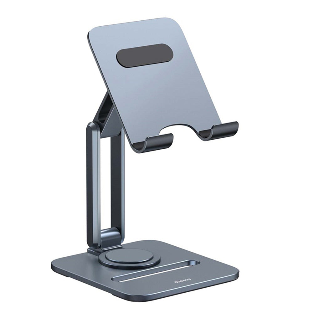 Baseus - Desk Holder Biaxial (B10431801811-00) - for Tablets, Foldable,  Aluminum Alloy - Space Grey