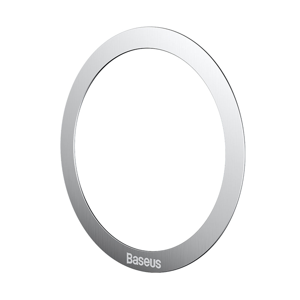 Baseus - (2 pack) Metal Ring Magnetic Series (PCCH000012) - Universal Phone Ring for Samsung, iPhone - Silver