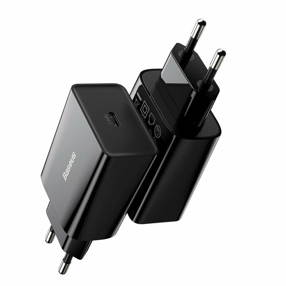 Baseus - Wall Charger Speed Mini (CCFS-SN01) - Quick Charger, Type-C, 20W - Black