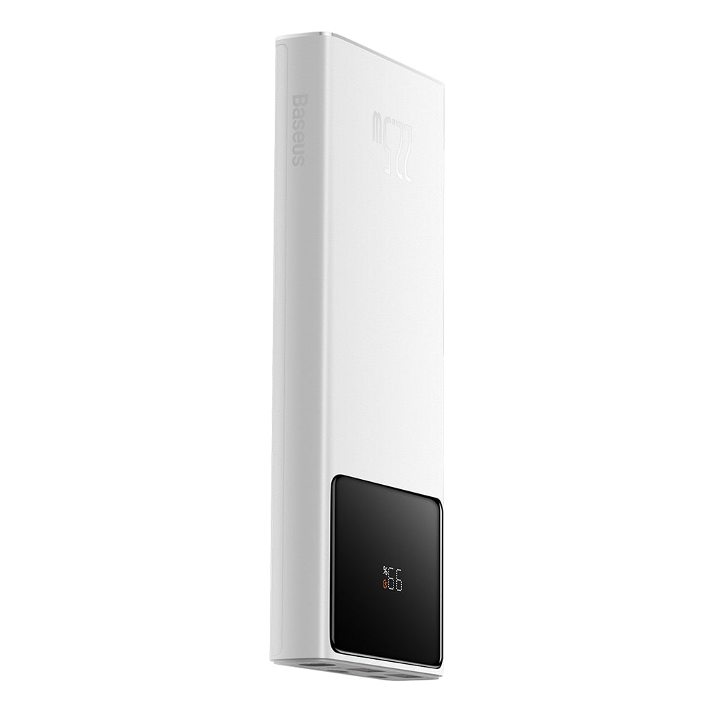 Baseus Star-Lord Power Bank 10000mAh 22.5W με 2 Θύρες USB-A και Θύρα USB-C Λευκό
