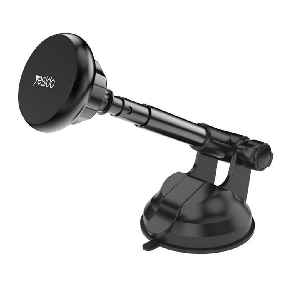 Yesido - Car Holder (C41) - Extendable Arm, 360Â° Rotation Angle, for Dashboard, Windshield - Black