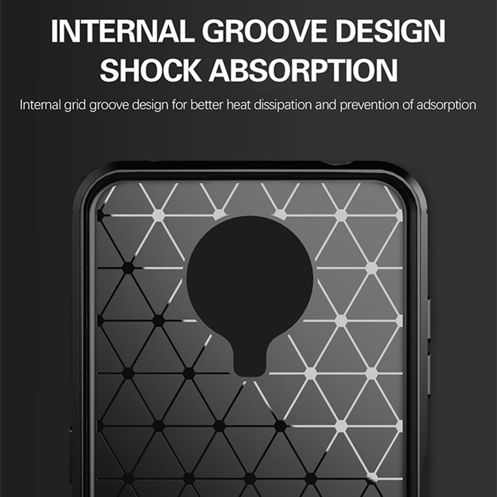 Techsuit - Carbon Silicone - Nokia G10 / G20 - Black