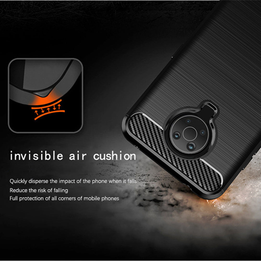 Techsuit - Carbon Silicone - Nokia G10 / G20 - Black