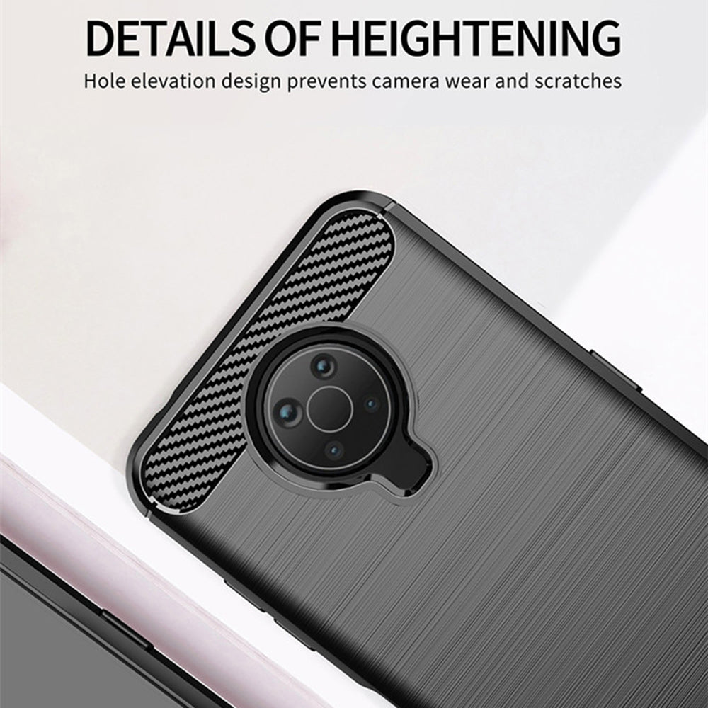 Techsuit - Carbon Silicone - Nokia G10 / G20 - Black