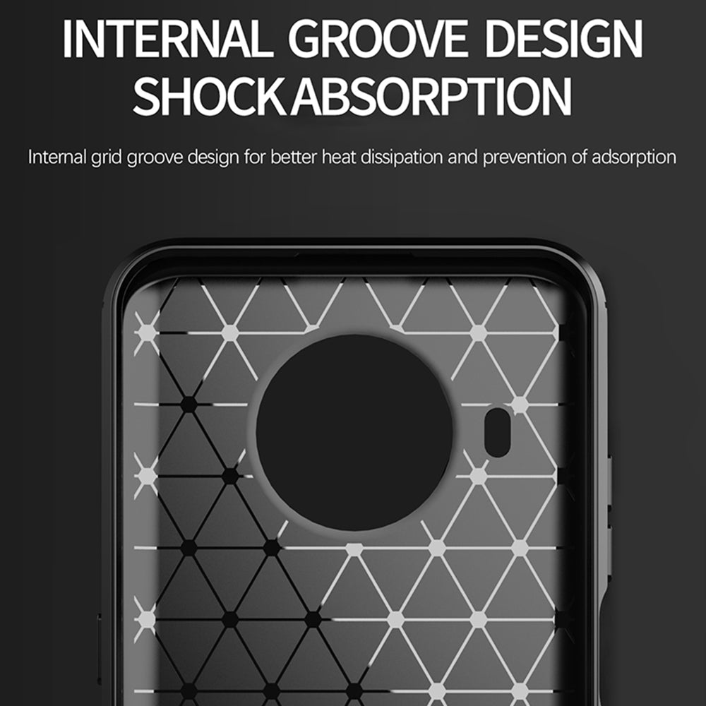 Techsuit - Carbon Silicone - Nokia X10 / X20 - Black