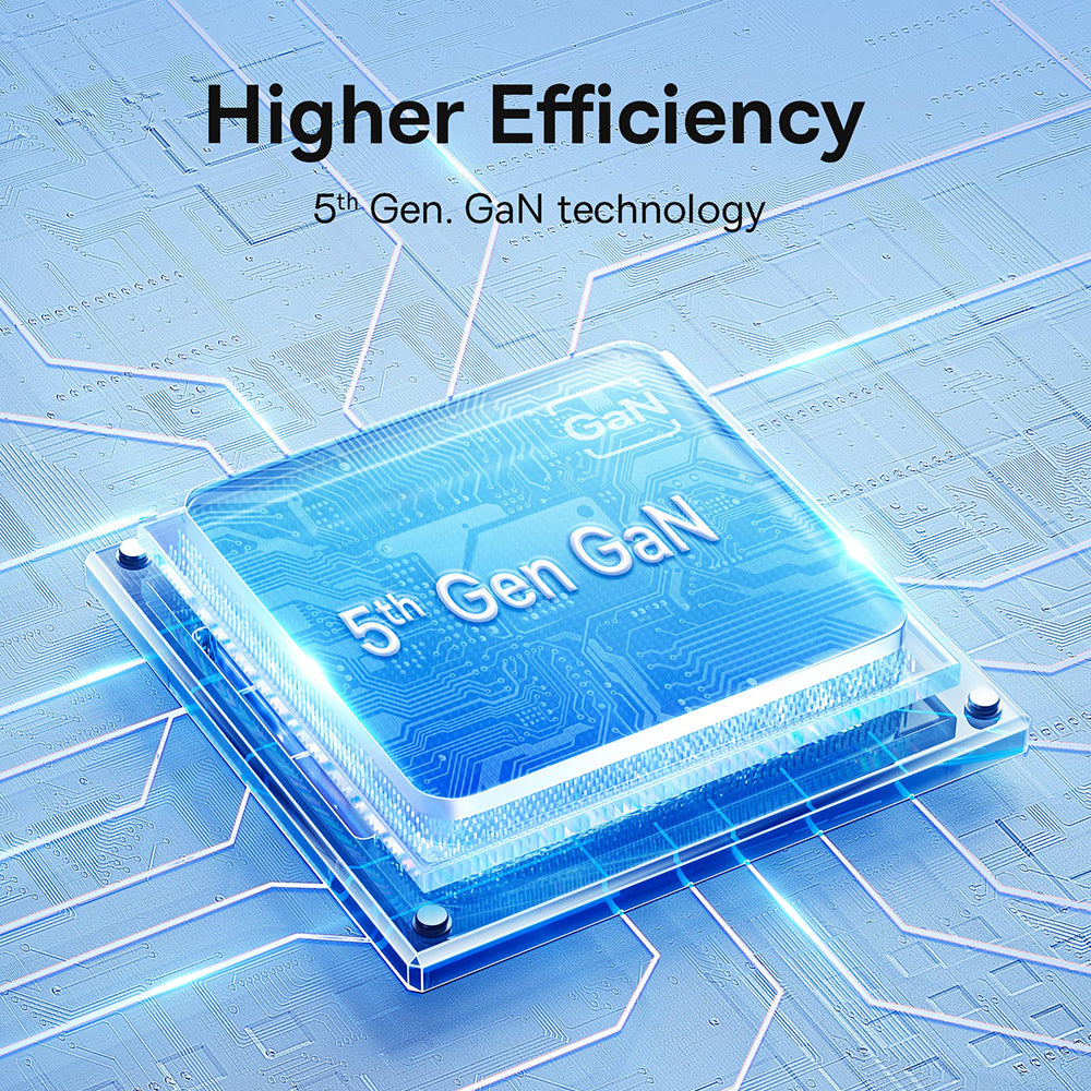 Baseus - Wall Charger GaN5 (P10110906213-00) - UK Plug, Fast Charger, Type-C, 30W - White