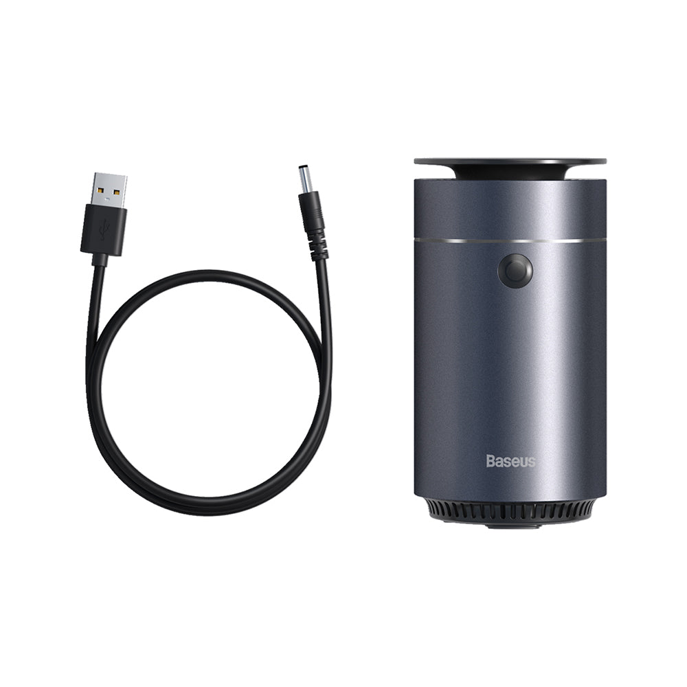 Baseus - Humidifier (DHSG-0G) - Time Aromatherapy Machine for Car, 6W, 75ml - Dark Gray