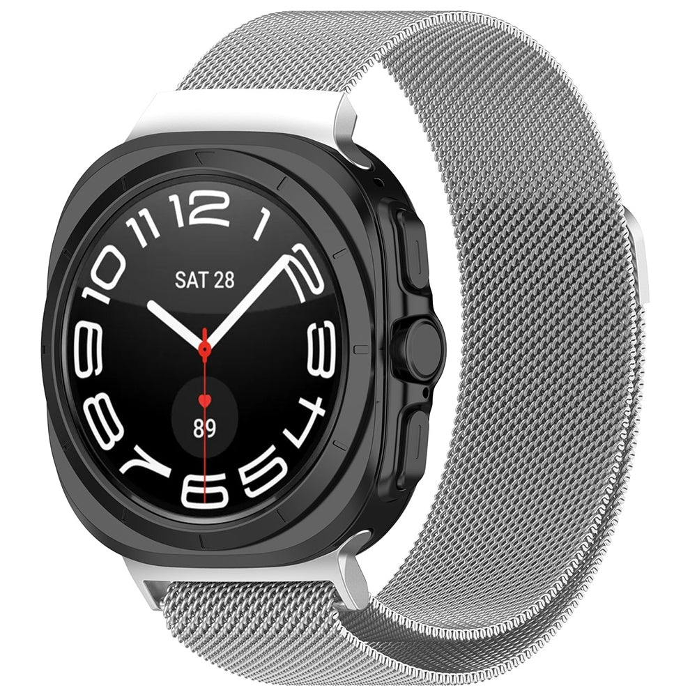 Techsuit - Watchband (W009) - Samsung Galaxy Watch UltraÂ 47mm / Watch Ultra 2 - Silver