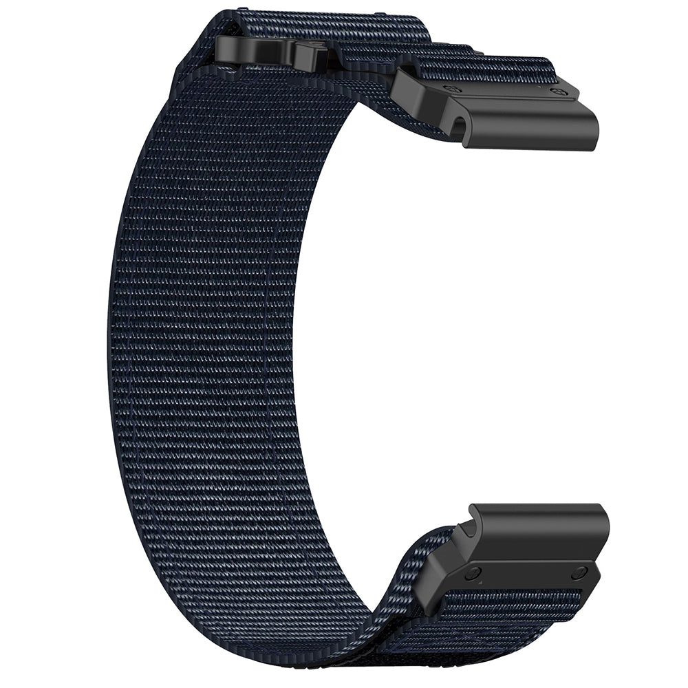 Techsuit - Watchband QuickFit 22mm (W057) - Garmin Fenix 5/5 Plus 6/6 Pro/7/Forerunner 945/955/970/Approach S60/S62 - Navy Blue