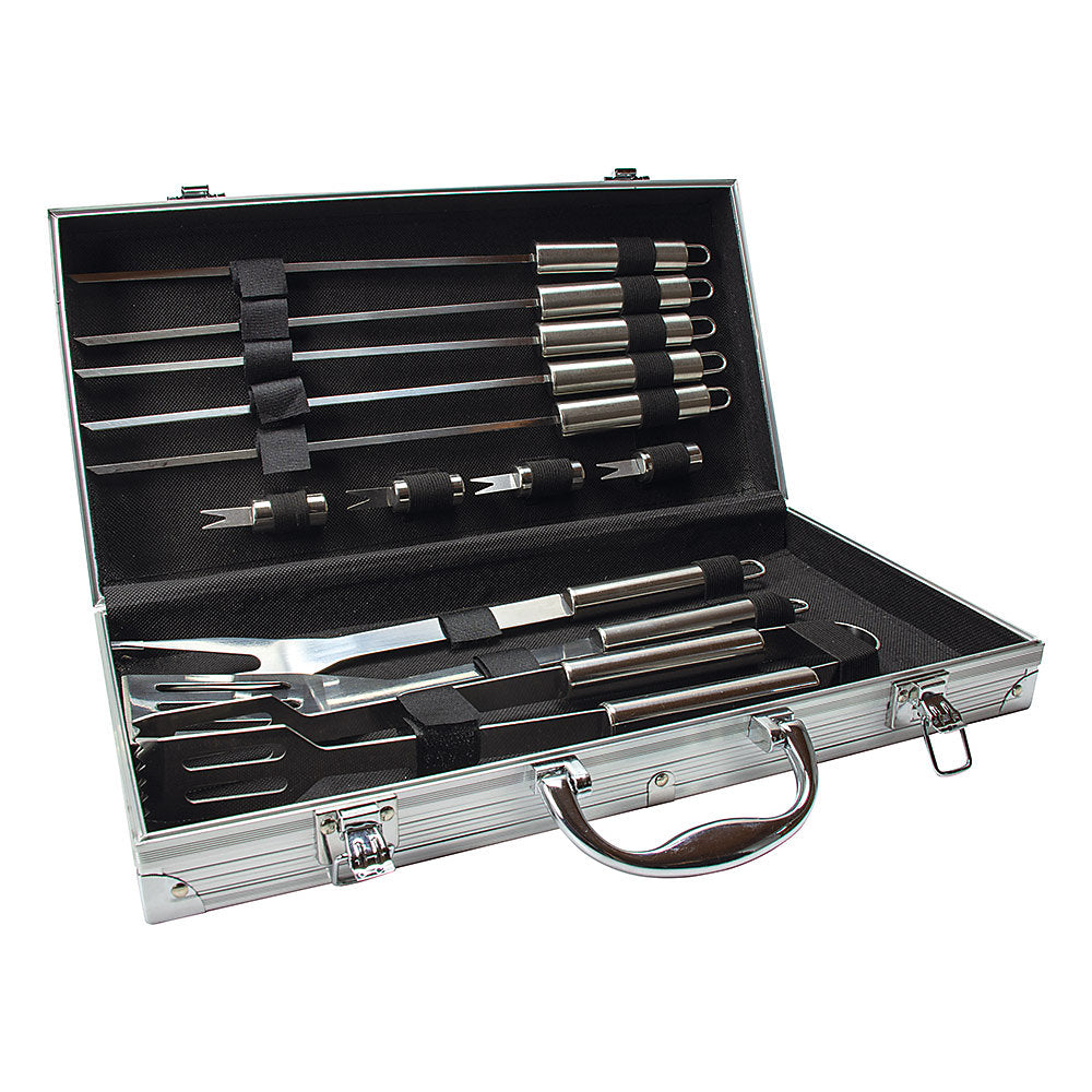 The Source Bbq Tool Set - Ανοξείδωτο Σετ Εργαλείων Για Bbq (13 Τεμάχια) – Θήκη για κινητό από το PhoneBazaar.gr