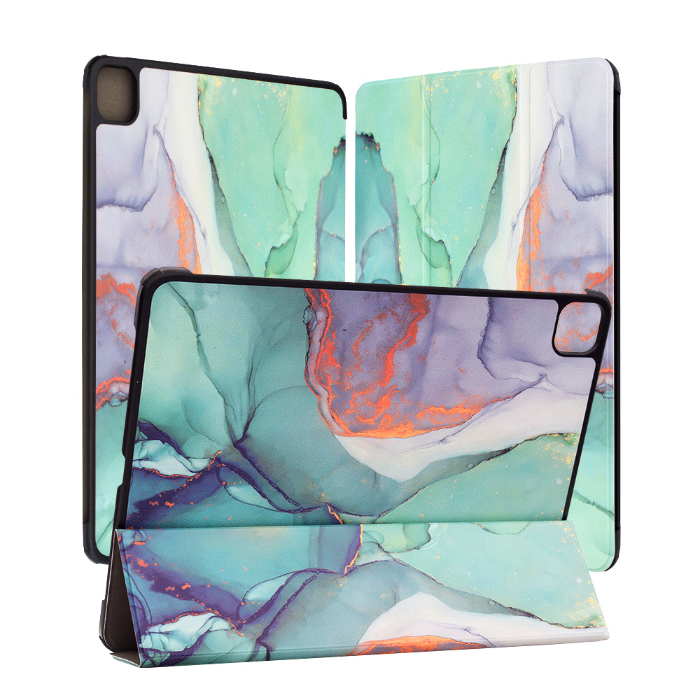 Techsuit - FoldPro - iPad Pro 13 (2024) / iPad Pro 13 (2025) - Green Time