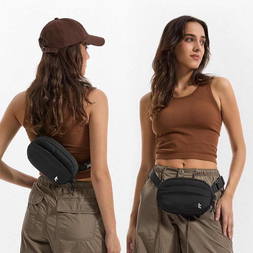 Tomtoc - Waist Bag T32 (T32S1G1) - with Belt for Recreational Activity, Fitness - Gray