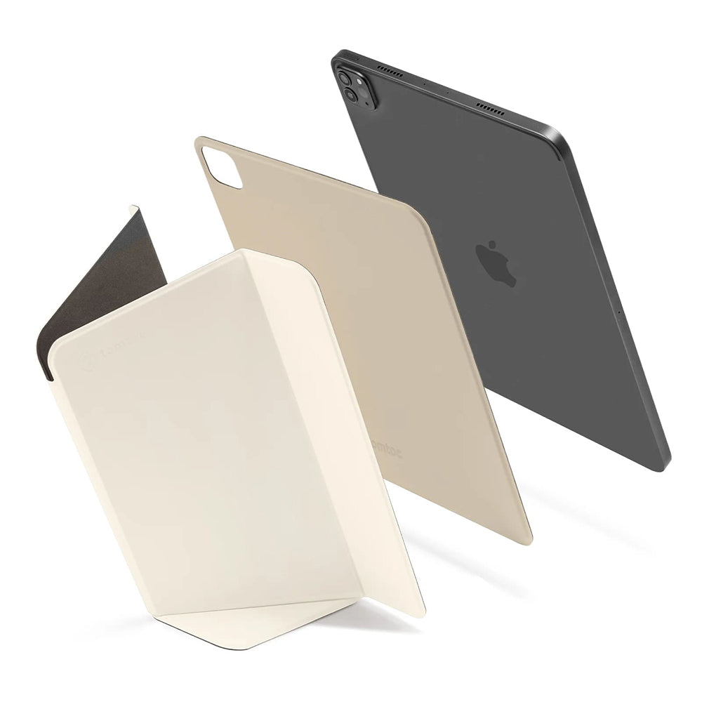 Tomtoc - Inspire Mode Folio (B52A2W1) - iPad Pro 11 (2024) / iPad Pro 11 (2025) - Ivory White