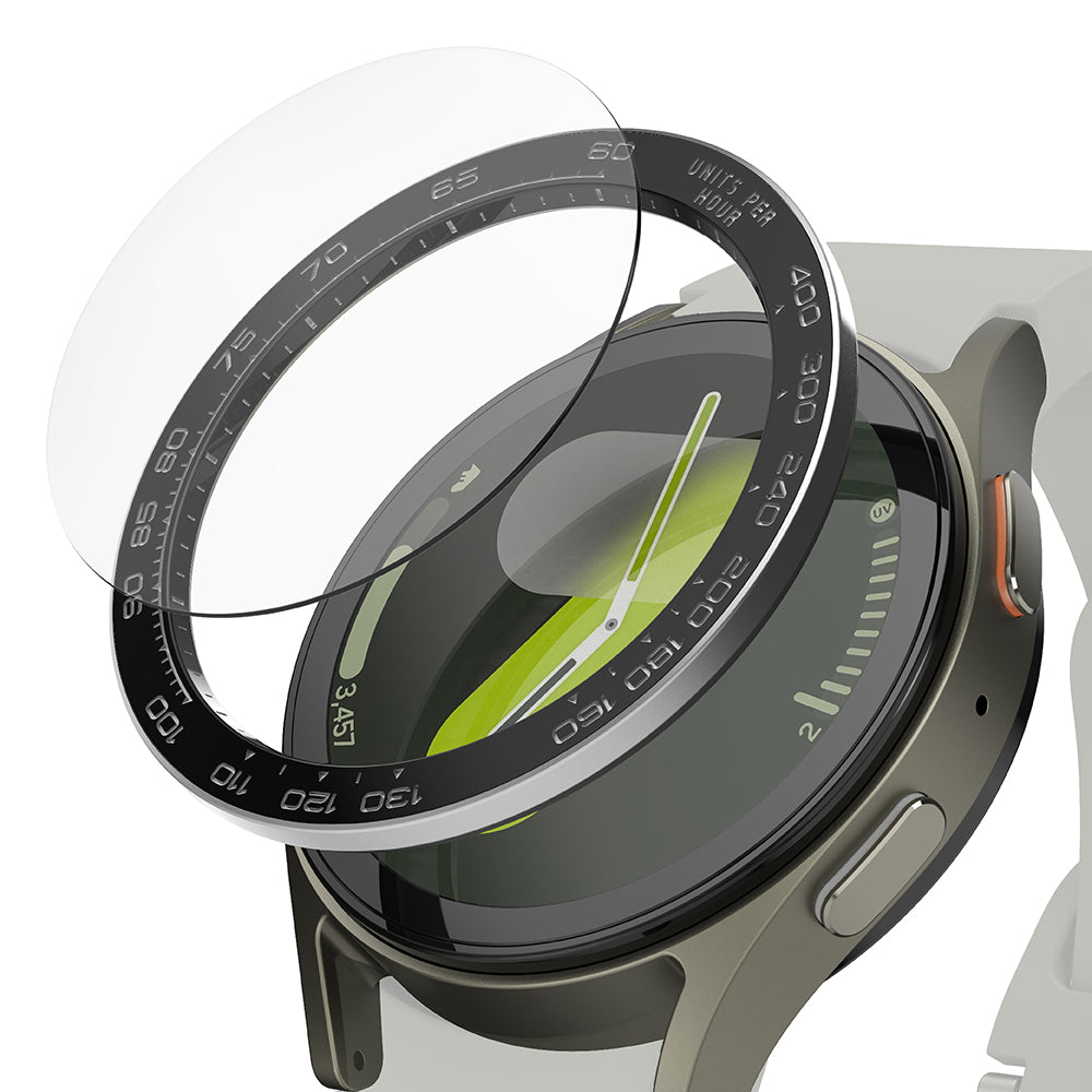 Ringke - Premium Bezel Styling - Samsung Galaxy Watch7Â 44mm - Black Pattern1 (CB-GW7-44-98)