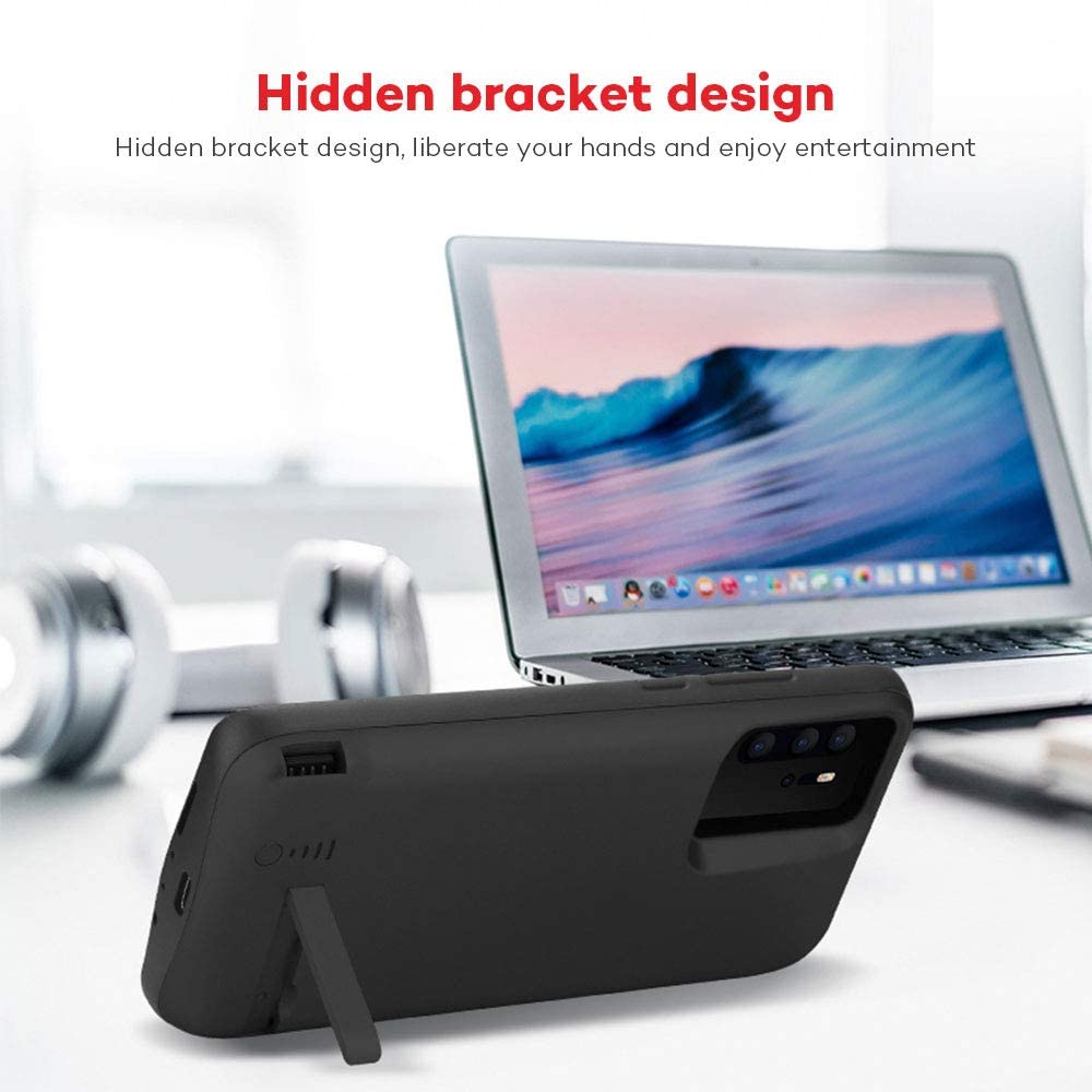 Techsuit - Power Pro Battery Case - Huawei P30 Pro / P30 Pro New Edition - 5000mAh - Black