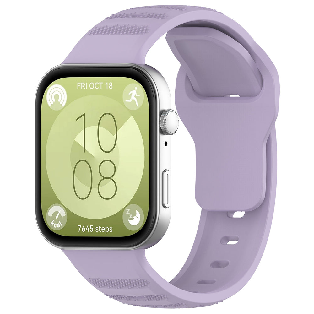 Techsuit - Watchband (W050) - Huawei Watch Fit 3 /  Fit 4 /  Fit 4 Pro - Purple