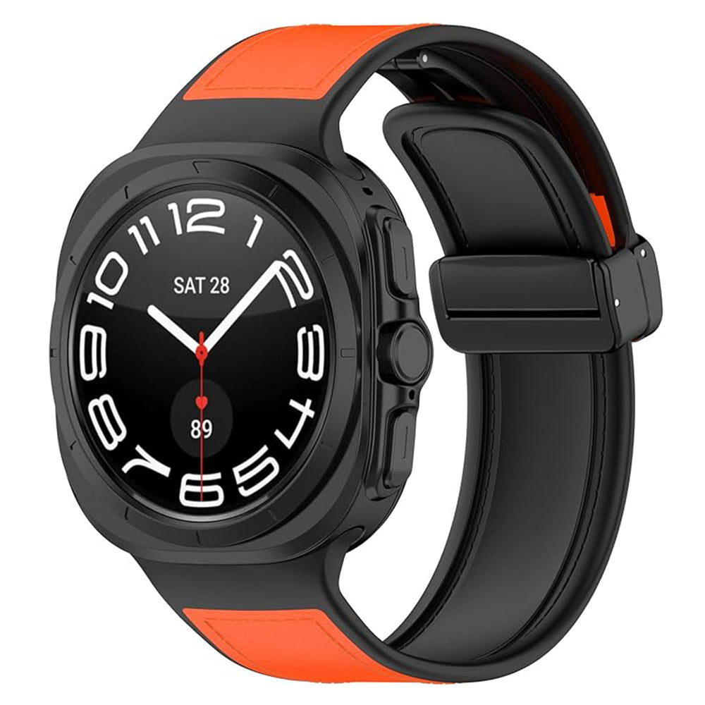 Techsuit - Watchband (W056) - Samsung Galaxy Watch UltraÂ 47mm / Watch Ultra 2 - Orange