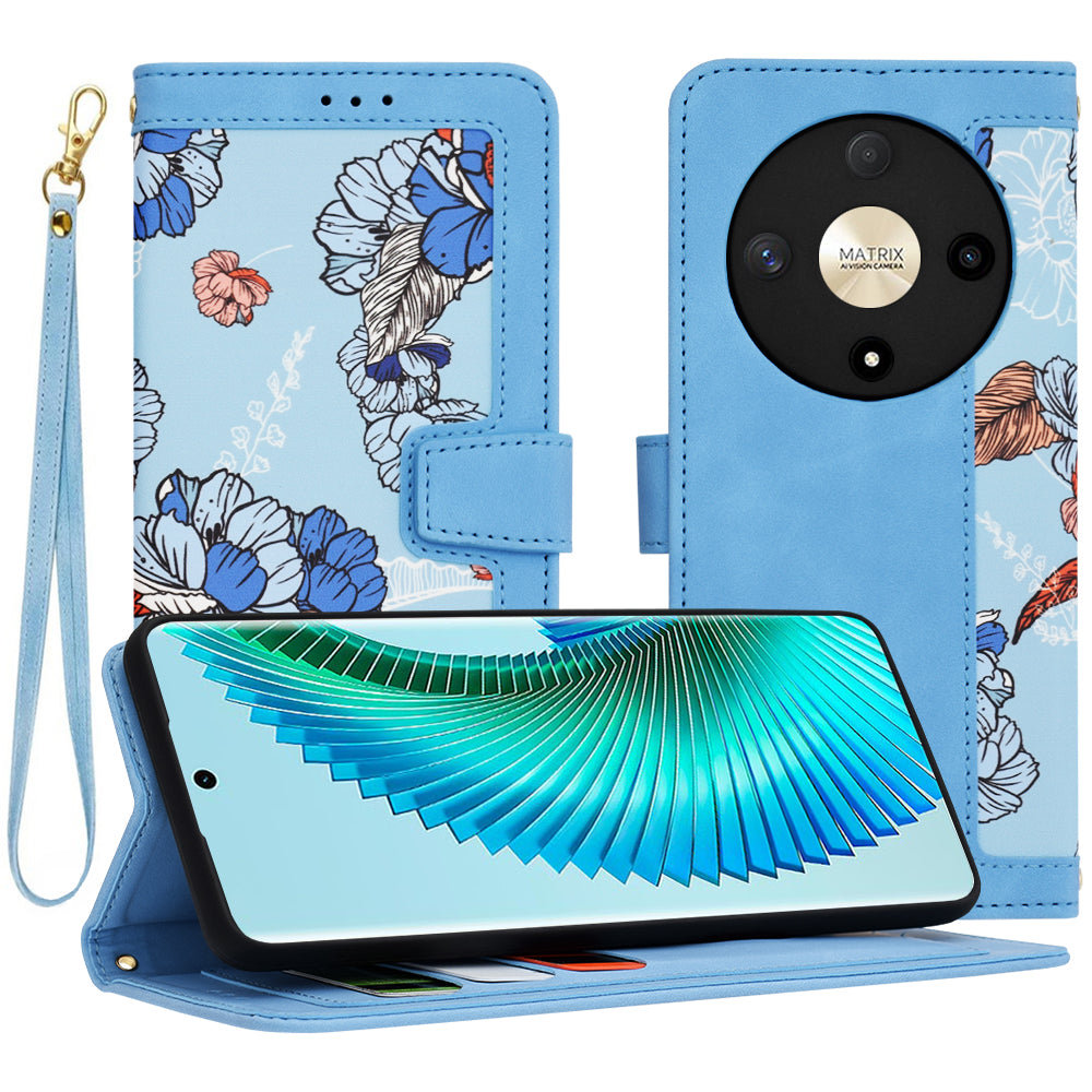 Techsuit - FlipCraft - Honor Magic6 Lite - VibrantÂ Blue