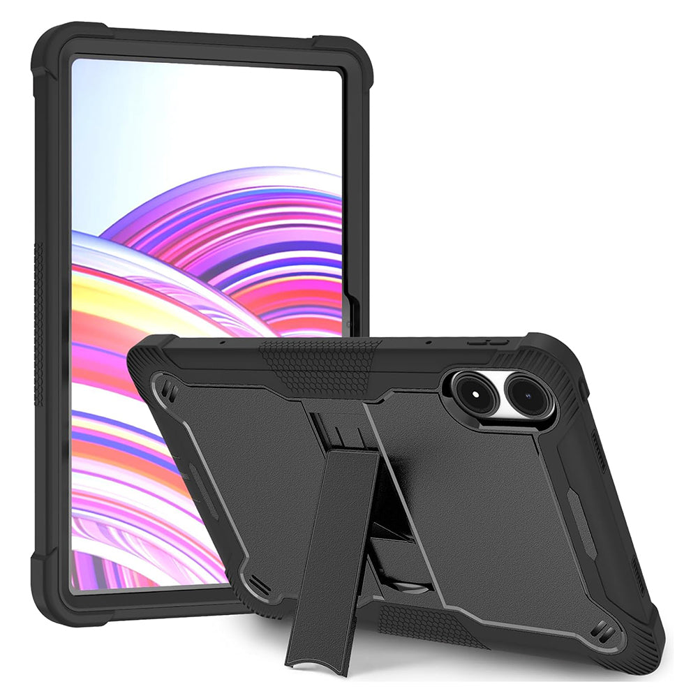 Techsuit - Rugged TabShell + Screen Protector - Xiaomi Redmi Pad Pro / Redmi Pad Pro 5G / Poco Pad - Black