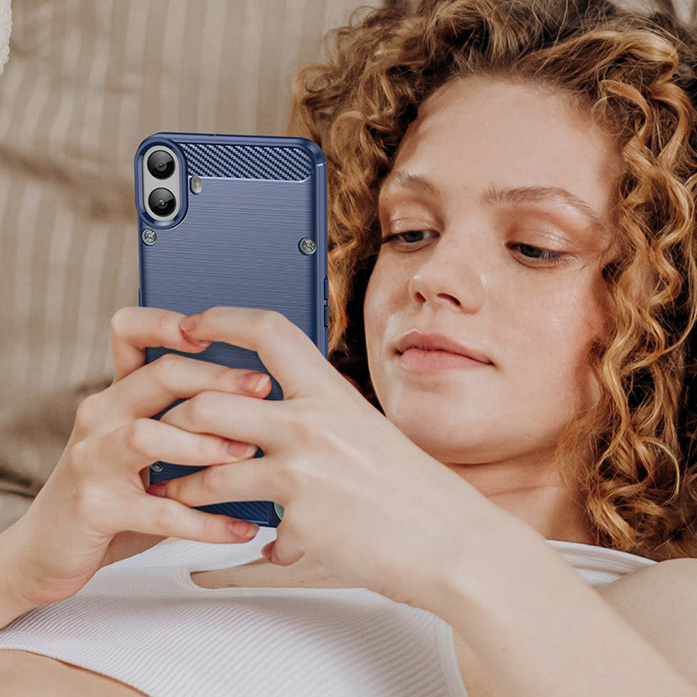 Techsuit - Carbon Silicone - Nothing CMF Phone 1 - Blue