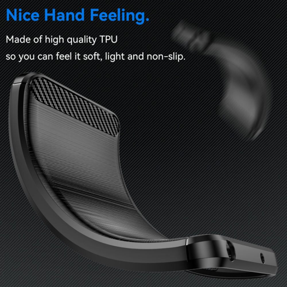 Techsuit - Carbon Silicone - Galaxy M35 - Black