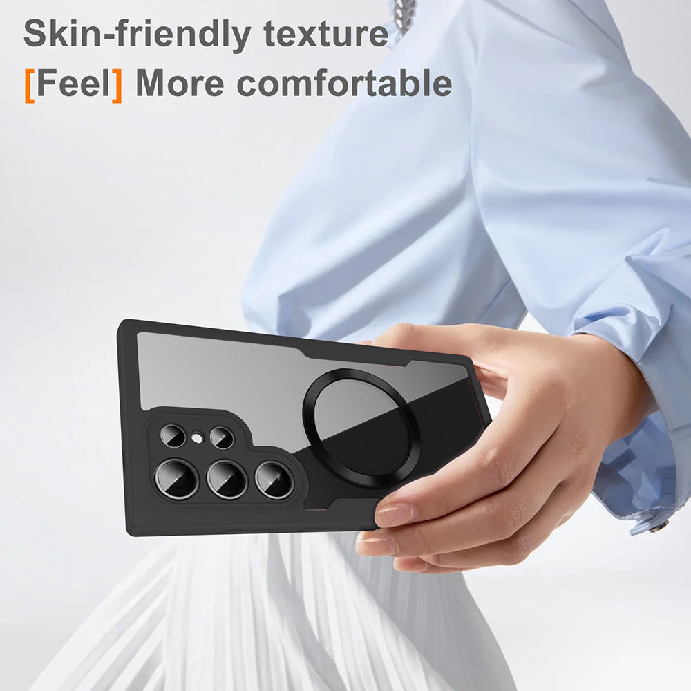 Techsuit - ColorVerse 360 MagSafe Series + Screen Protector - Galaxy S24 Ultra - Blue