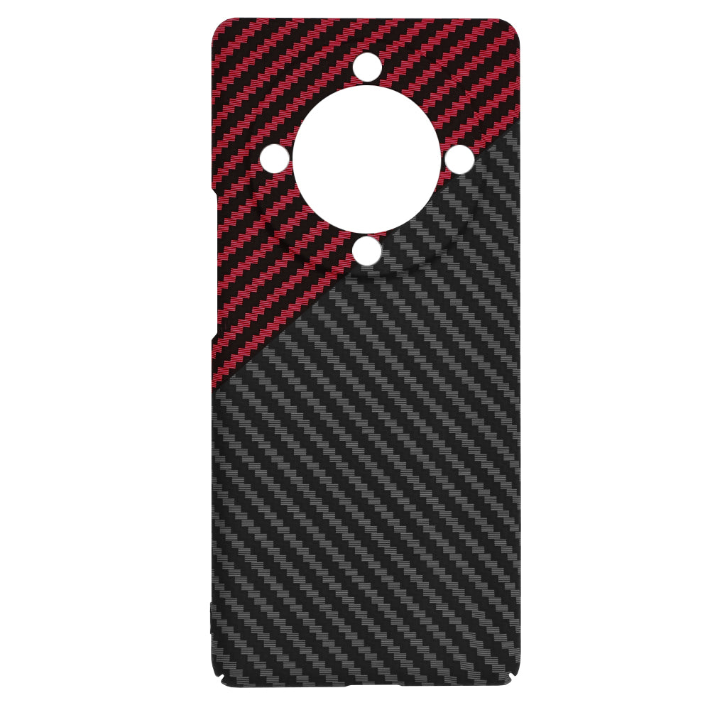 Techsuit - Carbonite FiberShell - Honor Magic5 Lite - Red Vortex