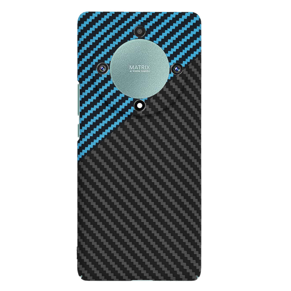 Techsuit - Carbonite FiberShell - Honor Magic5 Lite - Blue Pulse
