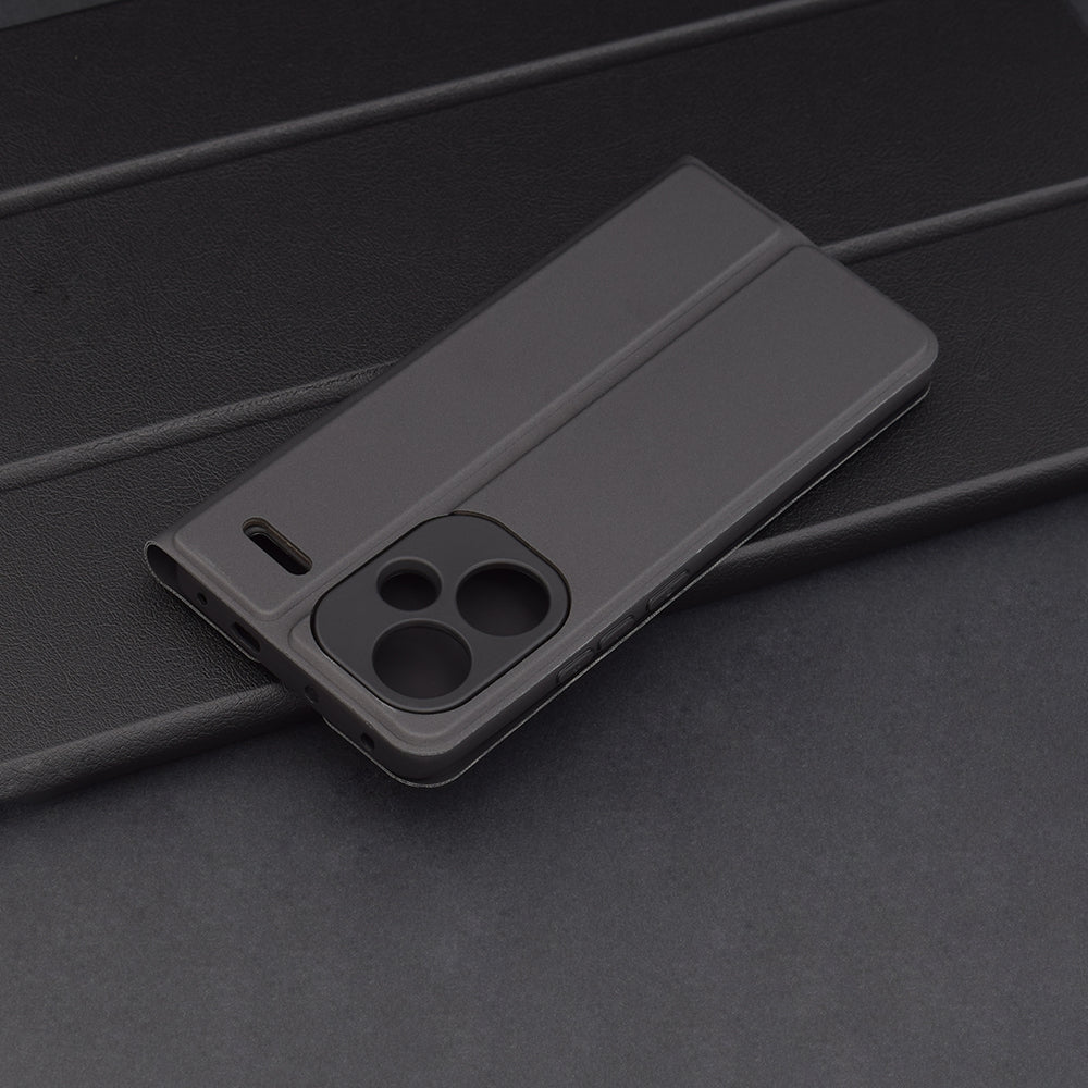 Techsuit - Magskin Book - Xiaomi Redmi Note 13 Pro+ 5G - Black