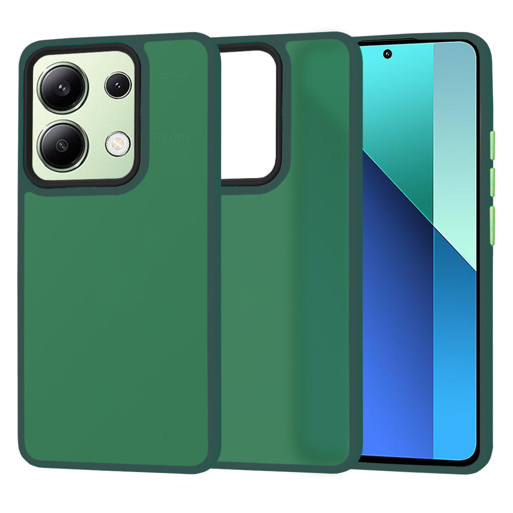 Techsuit - HaloFrostÂ Series - Xiaomi Redmi Note 13 4G - Midnight Green