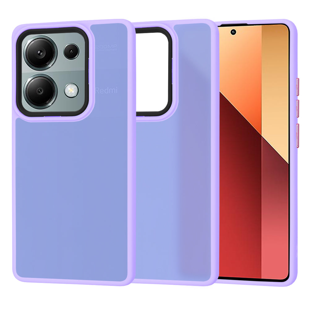 Techsuit - HaloFrostÂ Series - Xiaomi Redmi Note 13 Pro 4G / Poco M6 Pro 4G - Light Purple