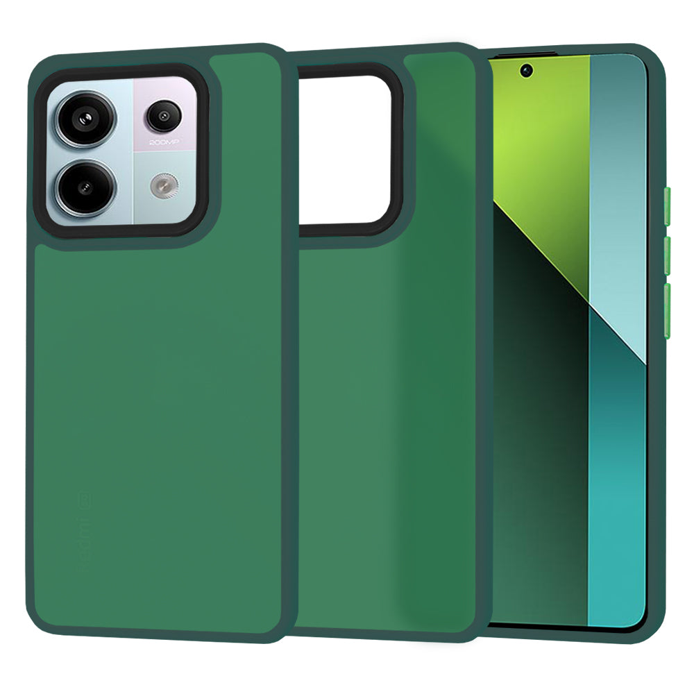 Techsuit - HaloFrostÂ Series - Xiaomi Redmi Note 13 Pro 5G / Poco X6 - Midnight Green
