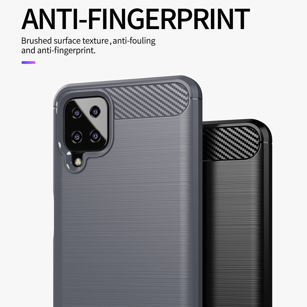 Techsuit - Carbon Silicone - Galaxy A12 / A12 Nacho - Black