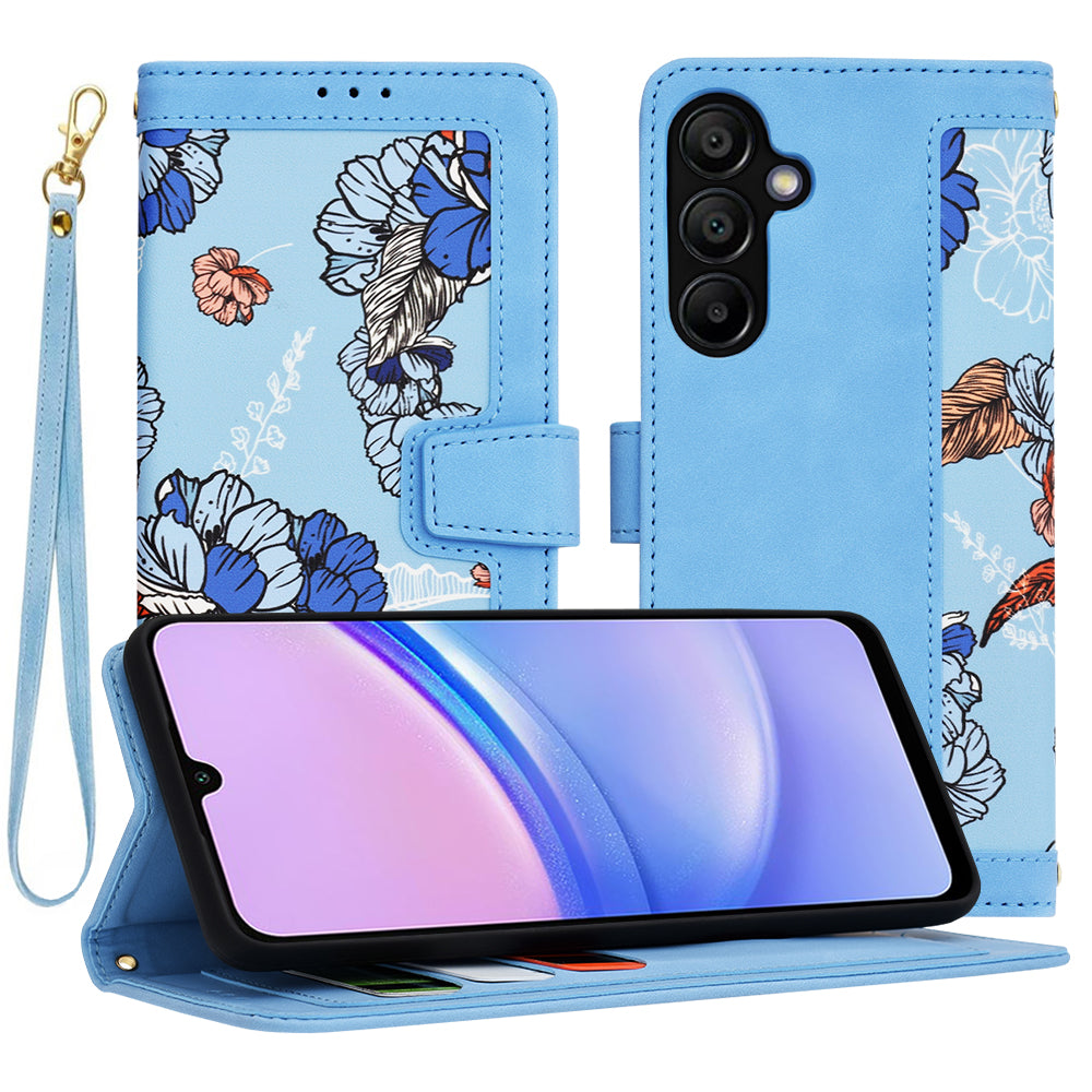 Techsuit - FlipCraft - Samsung Galaxy A15 4G / A15 5G - VibrantÂ Blue