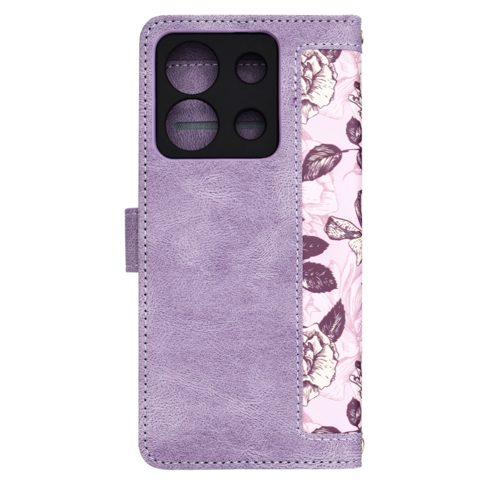 Techsuit - FlipCraft - Xiaomi Redmi Note 13 5G - Mysterious Purple