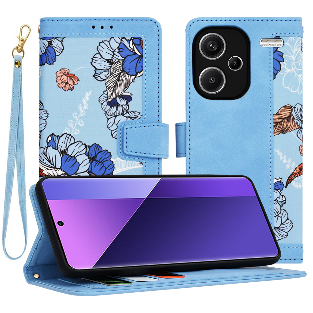 Techsuit - FlipCraft - Xiaomi Redmi Note 13 Pro+ 5G - VibrantÂ Blue