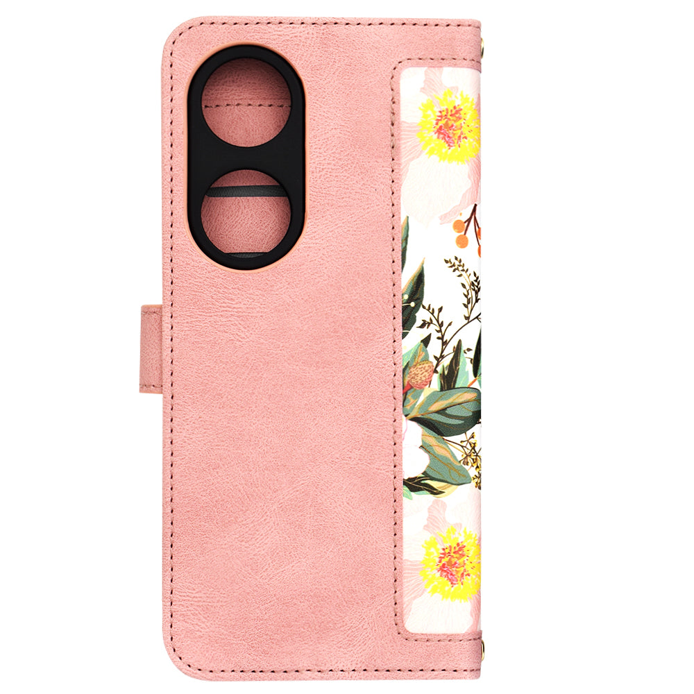 Techsuit - FlipCraft - Honor X7b / X7b 5G / 90 SMART - Sweetheart Pink