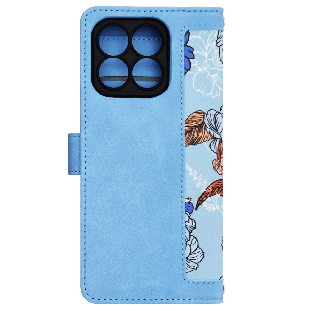 Techsuit - FlipCraft - Honor X8b - Vibrant Blue