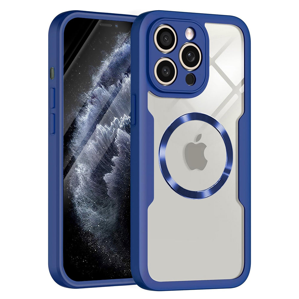 Techsuit - ColorVerse 360 MagSafe Series + Screen Protector - iPhone 11 Pro - Blue